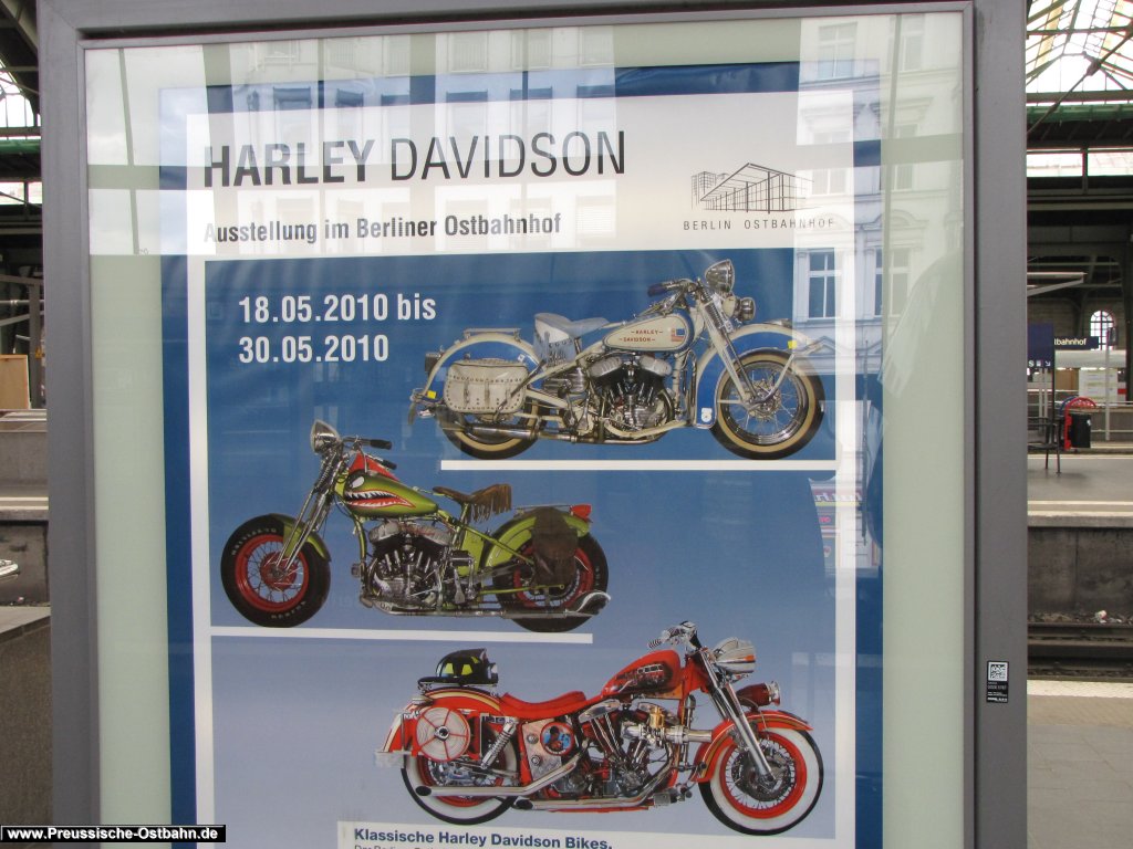 Harley Davidson Ausstellung im Ostbahnhof